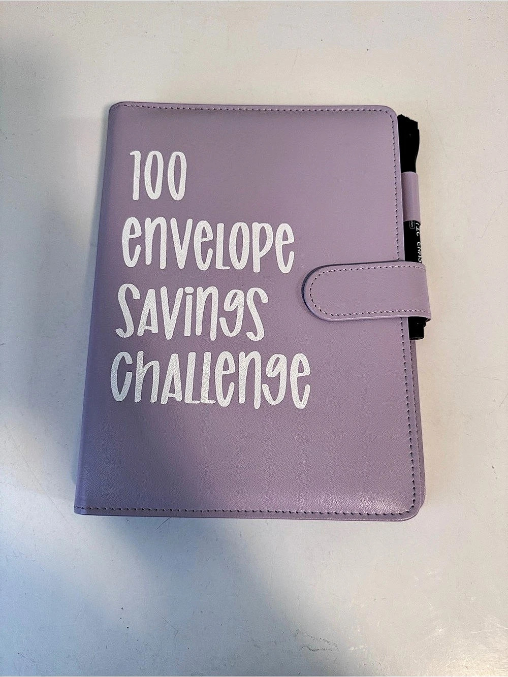 100 Envelope Savings Challenge Purple Planner